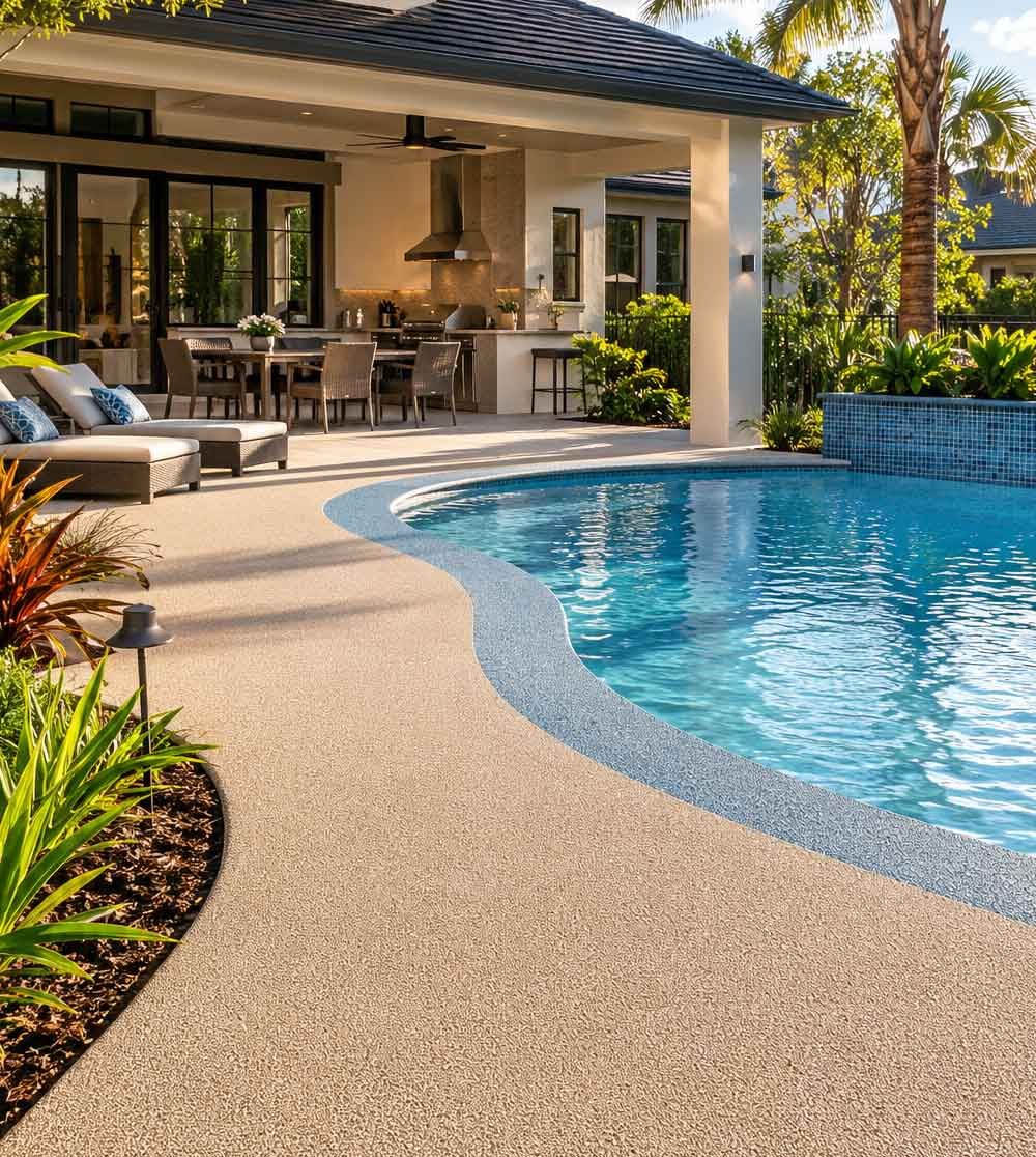 Premium-rubber-pool-deck-installation-at-a-contemporary-Gainesville-home Premium rubber pool deck installation at a contemporary Gainesville home